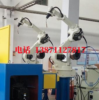 群英乡弧焊机器人工作站